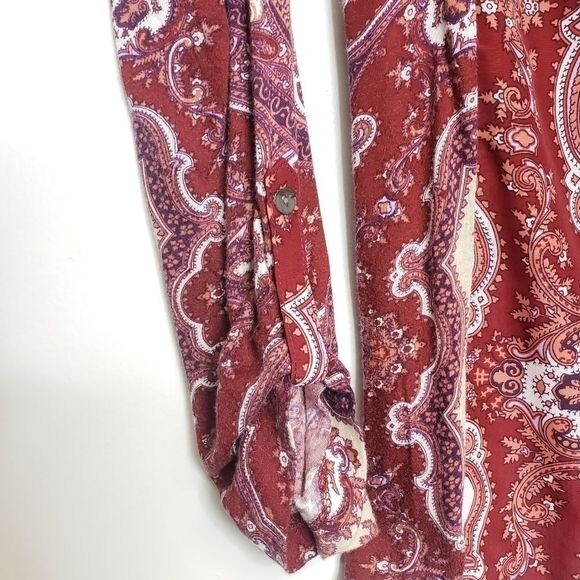 Anthropologie TINY Sequin Devas Popover Tunic Top Size Small - Picture 5 of 9